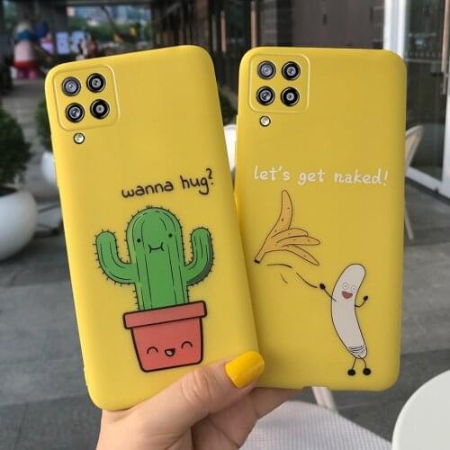 For Samsung Galaxy A22 4G Case SM-A225F Soft Silicone Cute Cartoon Cover For Samsung A22 A 22 A225F Phone Cases 6.4'' Full Coque
