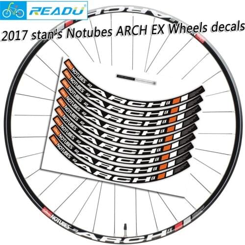 NOTUBES ARCH EX Bicycle Wheelset 26/27.5/29er inches Wheel Sticker Wheel Sticker Disc brake Bicycle Sticker Wheel Sticker