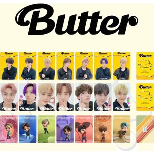 KPOP Bangtan Boys Butter Photos Same 2021 Members LOMO Cards Premium Pictures