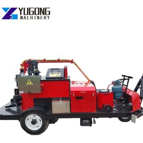 Asphalt Cement Pavement Repairing And Pouring Push-Type Pavement Crack Sealing Machine Cement Joint Treatment