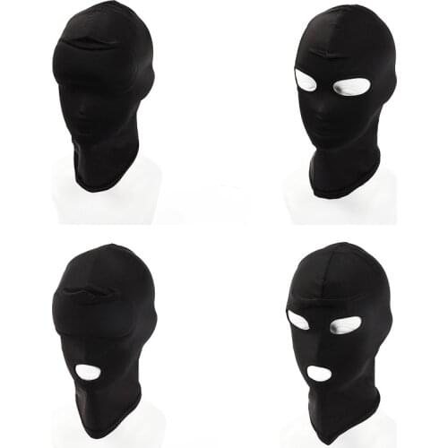 Adult Sex toys Soft Head Mask BDSM for Couples SM Bondage Sexy Headgear Erotic Toys Black Slave Restraint Hood