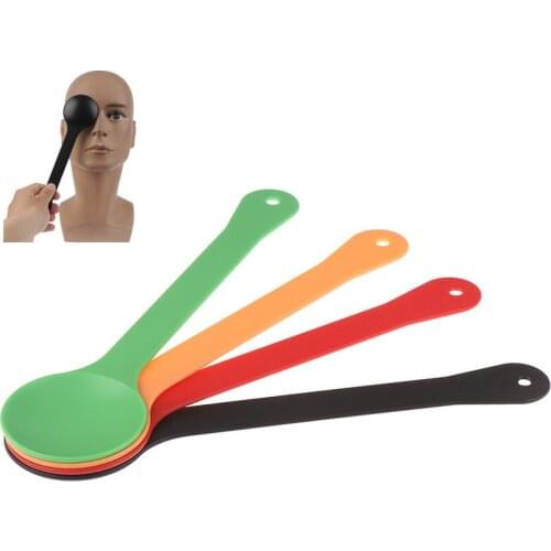 1PCS Professional Eye Occluder Handheld Optometry Tool Eye Occluder Block Plate For Vision Test Eyesight Exam Eye Care