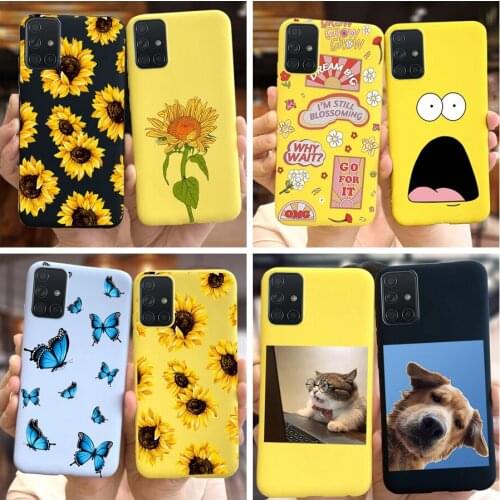 For Samsung Galaxy A71 Case Cell Phone Shockproof Protector Back Cover For Samsung A71 A715F Cover 6.7" Galaxy A 71 Coque Funda