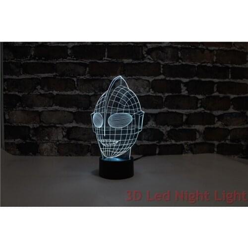 Christmas decorations for home 3D Lighting Led Table Lamp with Bedroom Decoration Navidad light RoHS and UL Certificate YJM-2903