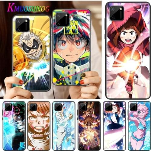 Anime My Hero Academia Silicone Cover For Realme V15 X50 X7 X3 Superzoom Q2 C11 C3 7i 6i 6s 6 Global Pro 5G Phone Case