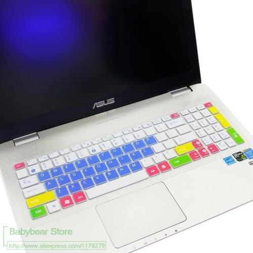 17.3'' laptop Silicone Protective Keyboard skin for Asus X750j X750i X750dp X750jb x750in x750ja x750jn X751 X751l x751la x751nv
