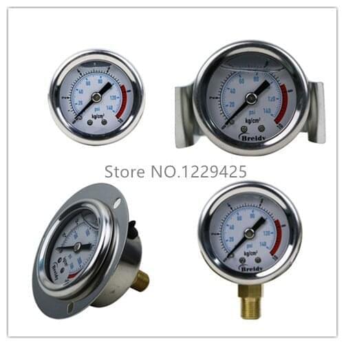 YN50 YN50Z YN50ZV YN50ZT Shock-proof Pressure Gauge YN-50 YN-50Z YN-50ZV YN-50ZT Oil Pressure Gauge Hydraulic Pressure Gauge