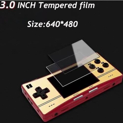 Protective Glass for RG300X Tempered Glass Screen Protector for RG300X Black Glass Accessories Screen Film