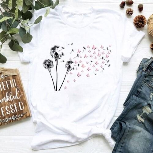 Printing Womens T Shirt Fashion Style S-XXXL Oversize T-shirts Street Crew Neck Tshirt Summer High Quality Woman Tops