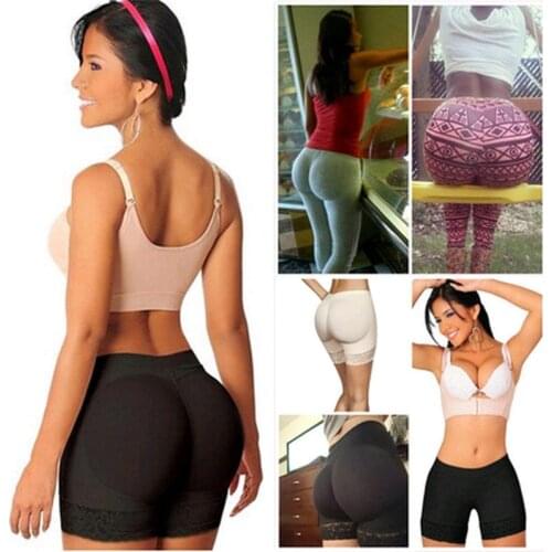 Women Butt Lifter Shaper Pad Buttock Enhancer Underwear Panties Brief Hip Up