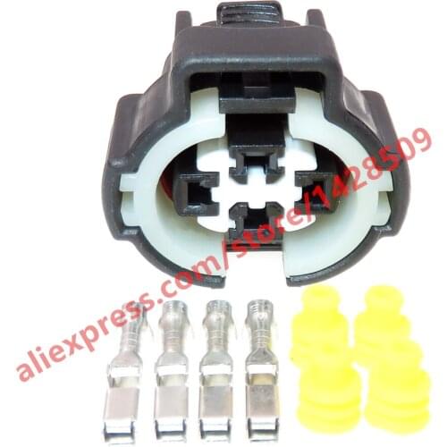 10 Sets 4 Pin 6189-0647 Waterproof Female Automobile Wire Connector Air Pressure Switch Plug Harness T-PRS-Switch For Toyota