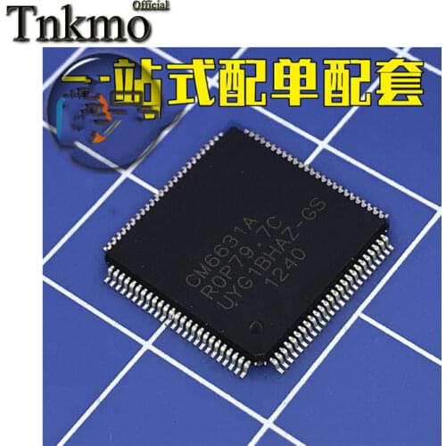 5PCS CM6631A LQFP-100 CM6631 LQFP100 6631A 6631 High-speed audio processor chip New and original