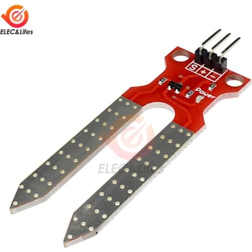 Analog Sensor Output Soil Moisture Sensor Module 3.3V/5V for Arduino controller automatic watering device Humidity Sensor