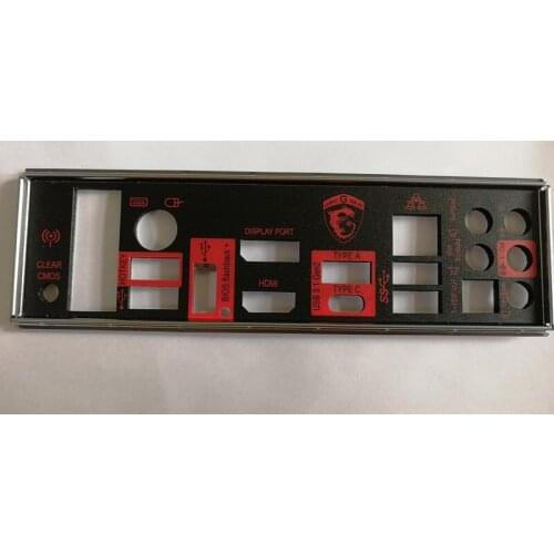For MSI Z170A GAMING M9 ACK I / O Bezel Chassis Shell USB Iron Plate (NO Motherboard
