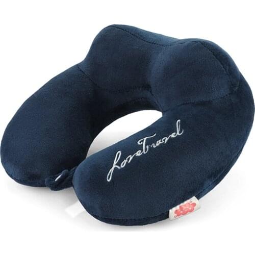 U-shaped pillow travel neck pillow cervical spine airplane U-shaped pillow neck car adult nap student female male memory pillow