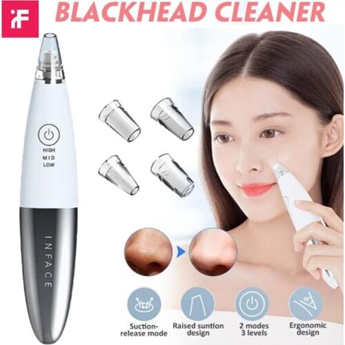Youpin Blackhead Instrument Deep Cleaning Absorbing Blackhead USB Charging with 2 Mode 3 Gear Electric Blackhead Suction