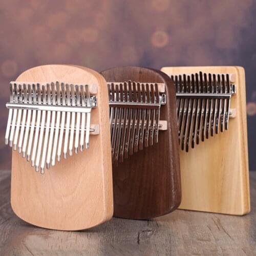 Kalimba 10/17 Key Finger Kalimba Mahogany Mbira Sanza Thumb Piano Pocket Size Keyboard Marimba Wood Musical Instrument KB27
