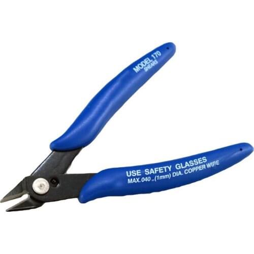 Electrical Wire Cable Cutters Cutting Side Snips Flush Pliers Nipper Anti-slip Rubber Mini Diagonal Pliers Hand Tools