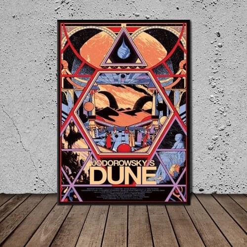Hot Jodorowskys Dune Classic Movie Film Canvas Painting Wall Art Poster Prints Picture Living Room Vintage Home Decor