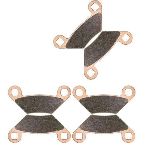 Disc Brake Pads set fit POLARIS ATV 850 Sportsman : Forest 2012 / Touring EPS 2010 2011 2012 / MV 2012 2013 2014 2015