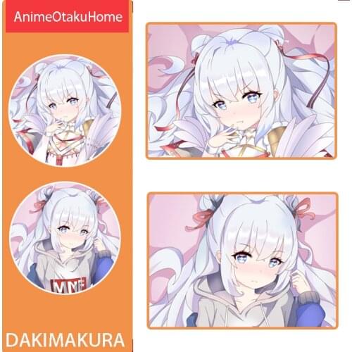 Anime Azur Lane MNF Le Malin Nagato Girl Throw Pillow Cover Hugging Pillowcase Otaku Bedding Decoration Dakimakura Pillow Case