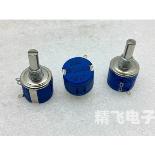 Original new 100% 354CS-1-222L 2.2K 10 turn precision multi turn potentiometer (SWITCH)