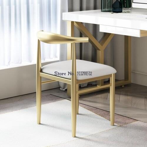 Poetry Nuoji Nordic Chair Net Red Make-up Chair Simple Desk Chair Dressing Chair Dining Chair Home Dining Back Chair