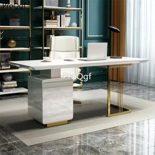 Prodgf 1Pcs A Set Light Luxury Classic Office Study Table Desk(no chair)