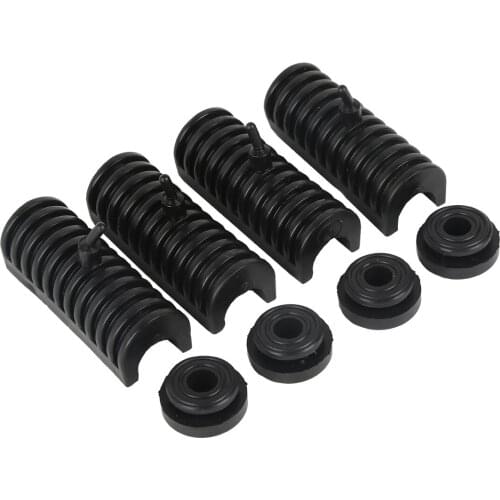 Rubber Grommet Support Cushion Hard Saddlebag For Harley Road King Electra Glide FLHT FLHTCU FLHRC FLT Motorcycle