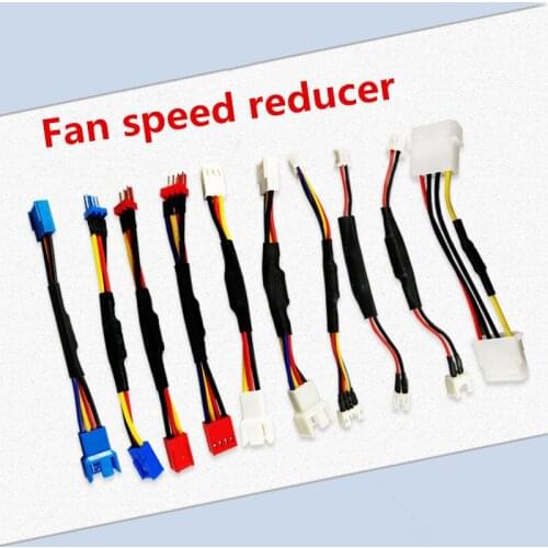 Computer chassis fan 4 pin speed line graphics card fan 2.5P speed 4PIN mute 4D3pin radiator