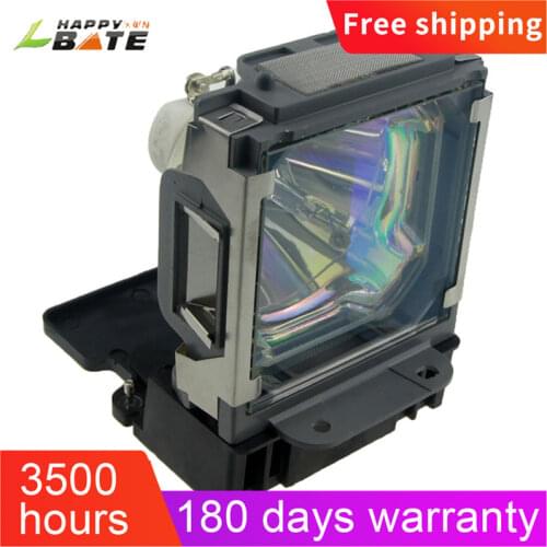 HAPPYBATE VLT-XL6600LP Bare Lamp With Housing For FL6900U FL7000 HD8000 WL6700U XL6500LU XL6600LU XL6600U Projector
