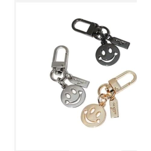 1 pieces Luggage Handbag Hardware Accessories Metal Handbag Cute Smile Pendant Decoration Buckle