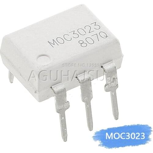 10PCS MOC3023 DIP DIP6 Photocoupler New Original
