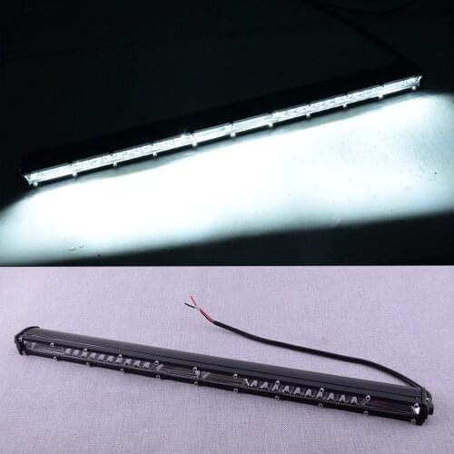20-inch 156W Slim LED Bar Single Row Spot Flood Combo Work Light Fit for Offroad SUV Truck Boat Bus Driving ATV 4WD 4X4
