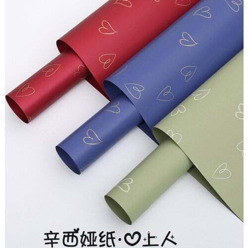 20pcs58*58 love bouquet wrapping paper gift wrapping paper craft paper handmade paper tissue paper wrapping