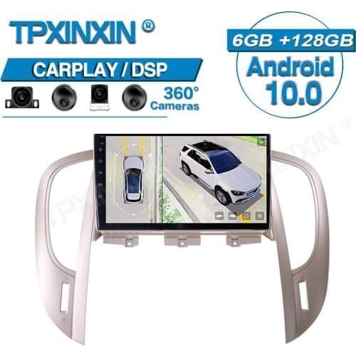 6GB+128GB For Buick Regal 2009-2013 Car Radio 360 HD Auto Surround View Camera Car Multimedia Player Stereo Radio GPS Navigtion