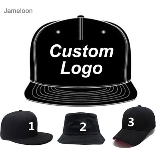 Custom Baseball Hat Customize Design Logo 3D Embroidery Text Fitted Hiphop Tennis Golf Snap Back Trucker Hat Custom Snapback Cap