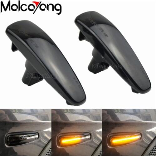 Turn Signal Side Marker LED Light For Mitsubishi Lancer Evolution Evo X Outlander Sport RVR ASX Mirage Dynamic Indicator Blinker