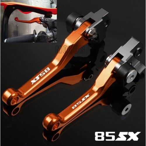 For 85SX 85 SX 2003-2011 2014-2018 CNC Aluminum Motorcycle Motor DirtBike Dirt Pit Bike Motocross Pivot Brake Clutch Levers