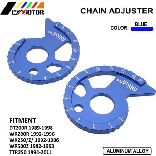 For YAMAHA DT200R WR200R WR250 WR250Z WR500Z TTR250 WR 200 250 500 TTR 250 89-2011 CNC Motorcycle Chain Guide Adjuster Regulator