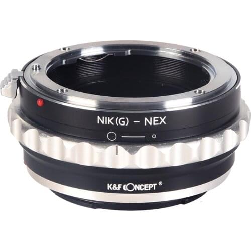 K&F adapter for Nikon G mount lens to Sony E NEX a6000 a5000 A7II A7R a6400 a73 a7R3