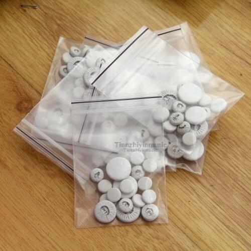 5SET Clarinet Leather pads Complete Set of 17 pads