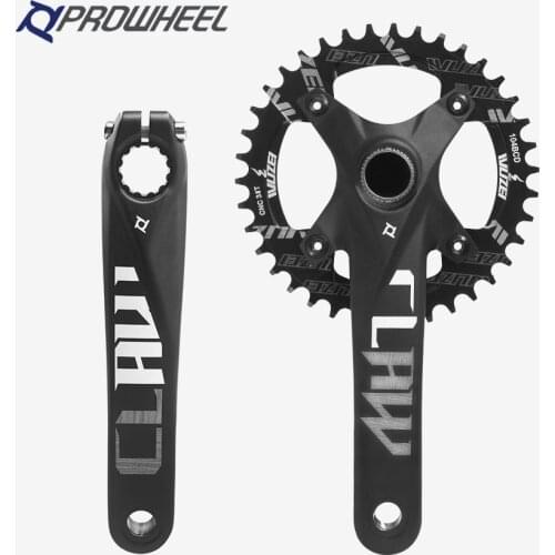 Prowheel fat bike crankset 170mm Snow fatbike bicycle crank BCD 104 bb 100MM 120mm 32t 34t 36t 38t 40t 42t chainring accessories