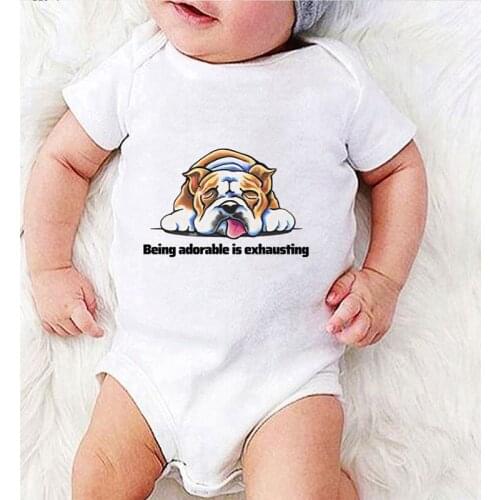 Cartoon Letter Print Adorable Baby Boy Winter Bodysuit for Newborns Jumpsuits Long Sleeve Kids' Things Toddler Fall Clothes