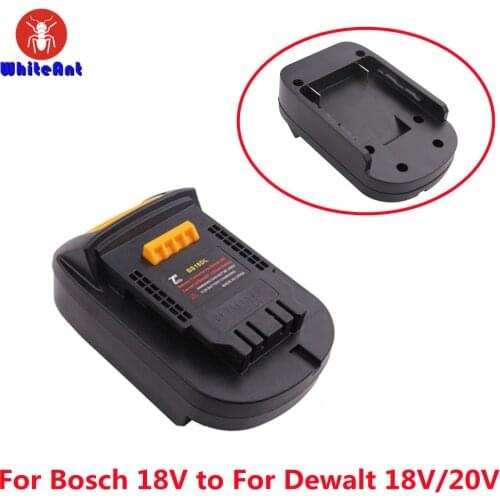 Battery Adapter Converter For BOSCH 18V Lithium Battery To For Dewalt 18/20V Li-Ion Battery 4-PIN Convert Tool