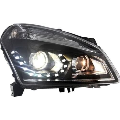 Goodmolds manufacturing and wholesale sequential head lights 2010-2015 led front light for nissan qashqai frontlights