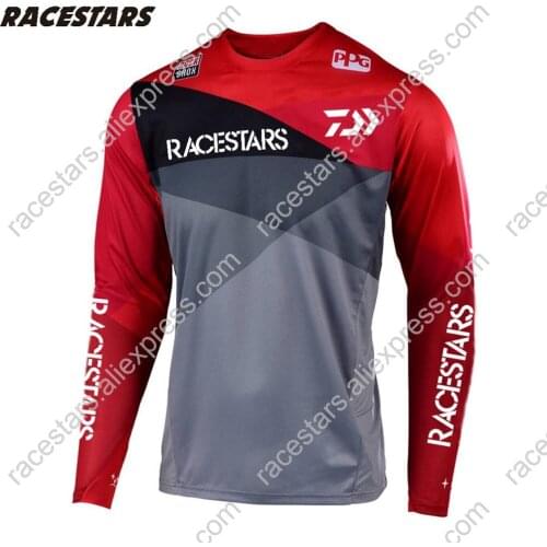 RACESTARS Motorcycles Jersey 2020 Motocross Mountain Bike clycling long sleeve mtb Jersey TEAM downhill jersey MX MTB off road