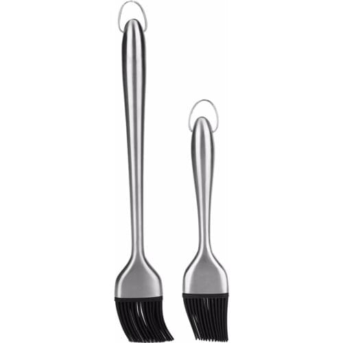 Silicone Bbq Oil Brush Baking Bread Cook Brushes Pastry BBQ Basting Brush Grill Heat Resistant Liquid Oil Pastry Baking BBQ Tool