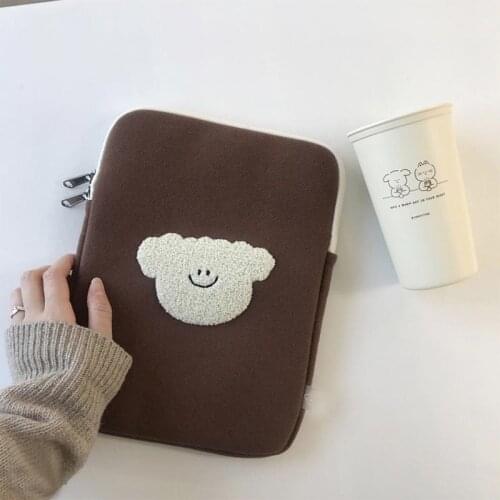 Cute tablet computer bag For iPad 11 13 15Inch liner wear-resistant Shock proof storage bag Laptop Case Tablet Sleeve Cover Bag