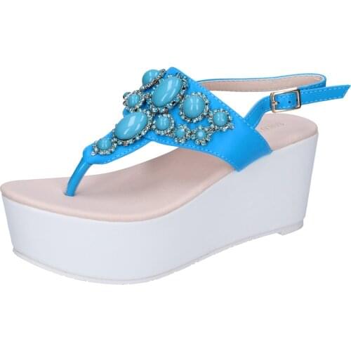 SOLO SOPRANI women sandals Blue